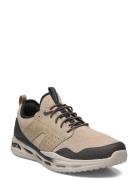 Mens Relaxed Fit - Arch Fit Orvan - Germain Lave Sneakers Beige Skeche...