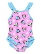 Swimwear Badedrakt Badetøy Multi/patterned Minnie Mouse