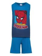 Pyjama Pyjamas Sett Blue Spider-man