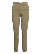 Fqsolvej-Ankle-Pa Bottoms Trousers Chinos Khaki Green FREE/QUENT