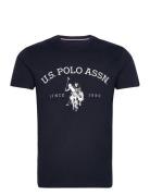 Archibald T-Shirt Tops T-shirts Short-sleeved Navy U.S. Polo Assn.