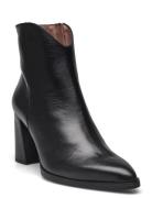 Nara Shoes Boots Ankle Boots Ankle Boots With Heel Black Wonders