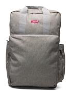 L-Pack Large Ryggsekk Veske Grey Levi’s Footwear & Acc