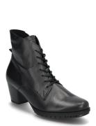 Laced Ankle Boot Shoes Boots Ankle Boots Ankle Boots With Heel Black G...