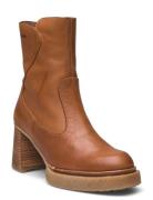 Balm Shoes Boots Ankle Boots Ankle Boots With Heel Brown Wonders