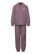 Lwscout 621 - Thermo Set Outerwear Thermo Outerwear Thermo Sets Pink L...