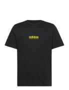 M Ss Tiro Sum 2 Sport T-shirts Short-sleeved Black Adidas Sportswear