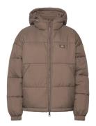 Alatna Over D Puffer Fôret Jakke Brown Dickies