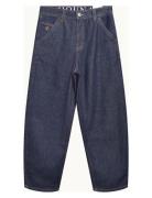 Skater Jeans Bottoms Jeans Wide Jeans Blue Hound