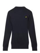 Cotton Crew Neck Jumper Tops Sweat-shirts & Hoodies Sweat-shirts Navy ...