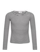 T-Shirt Long-Sleeve Tops T-shirts Long-sleeved T-shirts Black Sofie Sc...