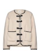 Objpauline Jacket 134 Tops Knitwear Cardigans Cream Object