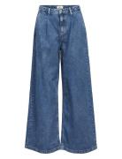 Objmoji Denim Mw Wide Jeans 135 Bottoms Jeans Wide Blue Object