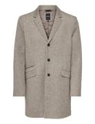 Onsjulian King Coat In Otw Vd Cs Tynn Kåpe Beige ONLY & SONS