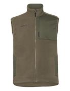 Adv Explore Pile Fleece Vest M Vest Green Craft