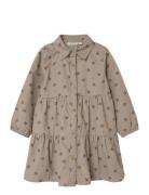 Nmfnola Floral Cord Dress 8260-Mu N Lil Dresses & Skirts Dresses Casua...