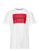 Short Sleeves Tee-Shirt Tops T-shirts Short-sleeved White Hugo Kids