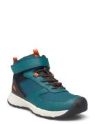 Ke Skua Mid Wp Y-Ponderosa Pine-Gold Flame Høye Sneakers Blue KEEN