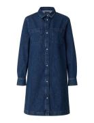 Isabel Denim Dress Kort Kjole Blue Lexington Clothing