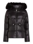 Mw Padded Real Down Jacket Fôret Jakke Black Calvin Klein