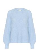 Kamichelle Pullover Tops Knitwear Jumpers Blue Kaffe