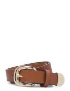 Th Refined 2.5 Belte Brown Tommy Hilfiger