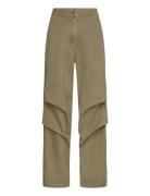 Canvas Light Pants - Alphas Bottoms Trousers Wide Leg Khaki Green Rabe...