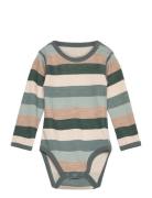 Hcbaloo - Bodysuit Bodies Long-sleeved Green Hust & Claire