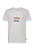 Team Wave Ss Tops T-shirts Short-sleeved White Billabong