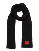 Zaff 6 Accessories Scarves Winter Scarves Black HUGO