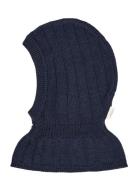 Rib Knitted Balaclava In Merino Wool Accessories Headwear Balaclava Na...