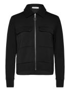 Becaiw Cardigan Tops Sweat-shirts & Hoodies Sweat-shirts Black InWear