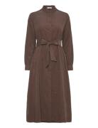 Cwdita - Dress Knelang Kjole Brown Claire Woman