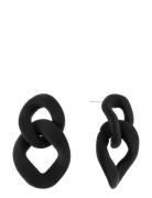 Madrid Earring Øredobber Smykker Black By Jolima