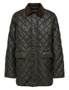 Onlmountain Quilted Jacket Cc Otw Vattert Jakke Brown ONLY