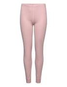 Leggings - Solid Bottoms Leggings Pink CeLaVi