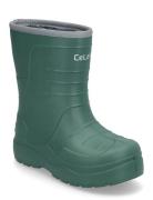 Thermal Wellies - Embossed Shoes Rubberboots High Rubberboots Green Ce...