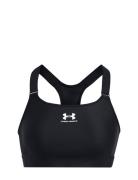 Ua Heatgear High Sport Bras & Tops Sports Bras - All Black Under Armou...