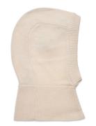 Baby Balaclava Accessories Headwear Balaclava Beige FUB