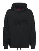 Daskuldy Designers Sweat-shirts & Hoodies Hoodies Black HUGO