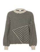 Kaverana Knit Pullover Tops Knitwear Jumpers Grey Kaffe