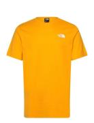 M S/S Redbox Tee Sport T-shirts Short-sleeved Yellow The North Face