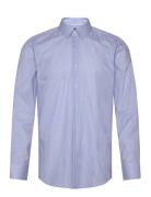 H-Hank-S-Kent-C1-232 Tops Shirts Business Blue BOSS