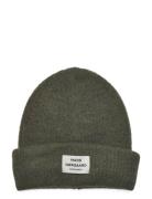 Tosca Anju Hat Accessories Headwear Beanies Khaki Green Mads Nørgaard