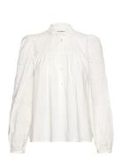 Shirt Tops Blouses Long-sleeved White Sofie Schnoor