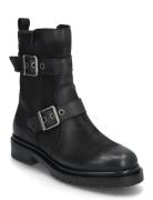 Women Boots Shoes Boots Ankle Boots Ankle Boots Flat Heel Black Tamari...