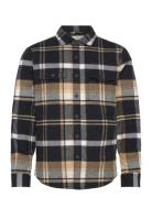 Plaid Flannel Shirt Tops Shirts Casual Black Original Penguin