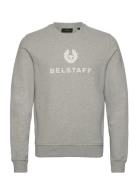 Belstaff Signature Crewneck Sweatshirt Tile Green Designers Sweat-shir...