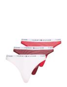 3 Pack Mesh Thong Stringtruse Undertøy Pink Tommy Hilfiger