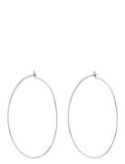 The Capri Wire Hoops-Silver Accessories Jewellery Earrings Hoops Silve...